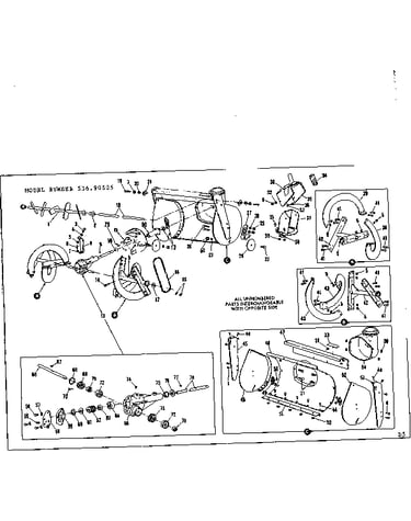 Auger housing assembly