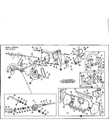 Auger housing assembly