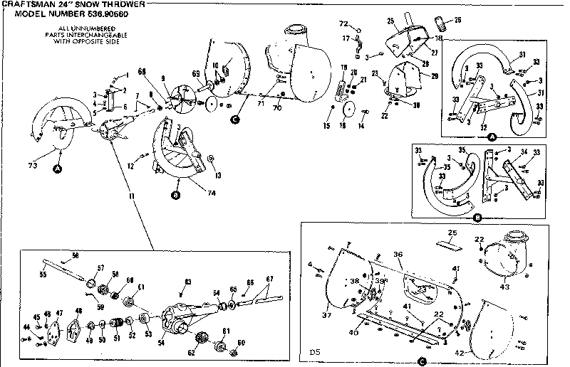 AUGER HOUSING ASSEMBLY