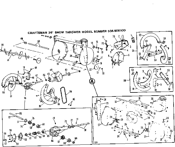Auger housing assembly