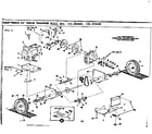 Craftsman 536909400 wheel assembly diagram