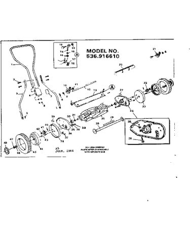 Replacement parts