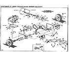 Craftsman 536918301 wheel assembly diagram