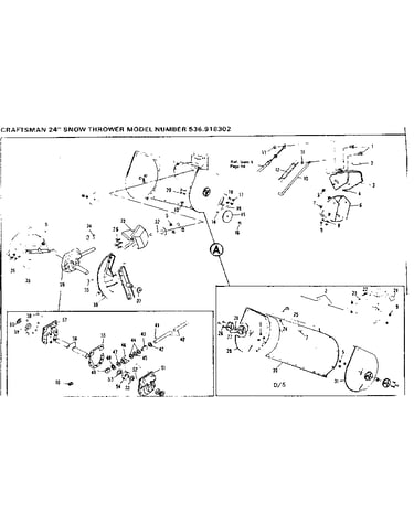 Auger housing assembly