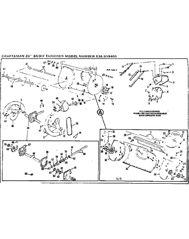 Auger housing assembly