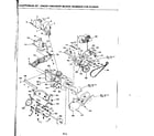 Craftsman 536918600 auger housing  and engine diagram