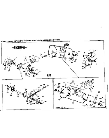 Auger housing assembly