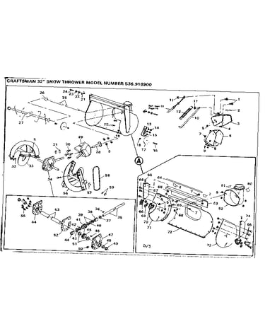 Auger housing assembly