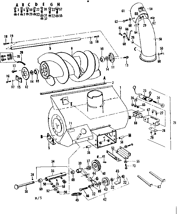 Auger  assembly