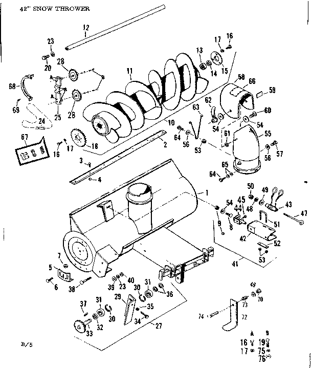 Auger assembly