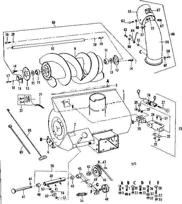 Auger assembly