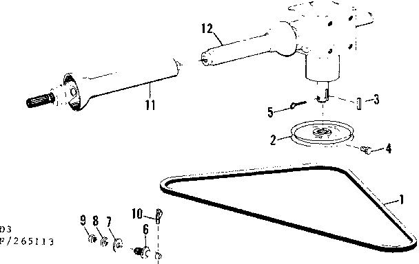 Half drive shaft