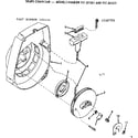Craftsman 917351370 rewind starter diagram