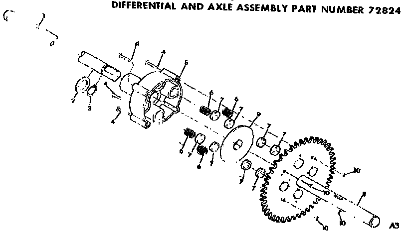 Differential and axle assembly