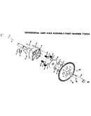 Differential and axle assembly