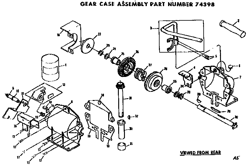 GEAR CASE ASSEMBLY