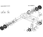 Craftsman 917250720 axle assemblies diagram