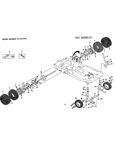 Axle assemblies