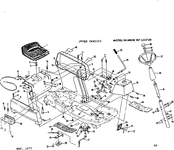 Upper chassis