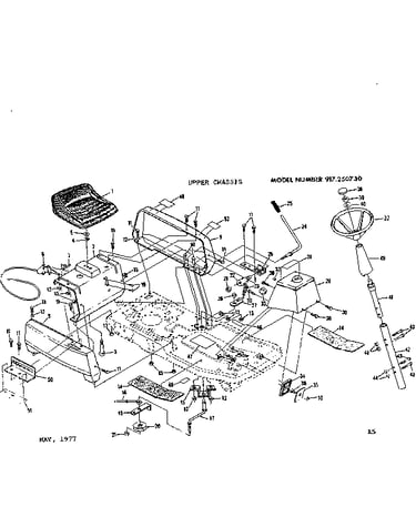 Upper chassis