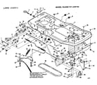 Craftsman 917250730 lower chassis diagram