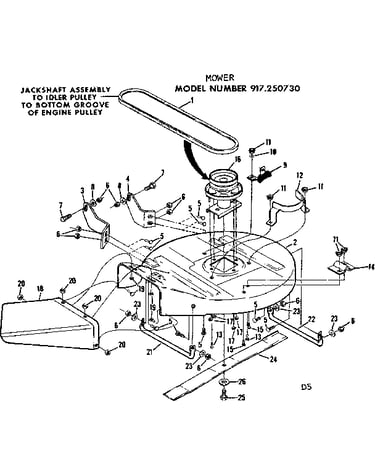 Mower deck