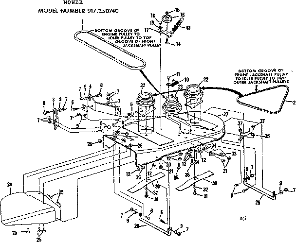 MOWER DECK