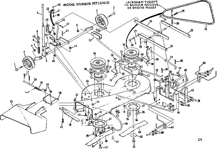 Mower deck