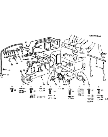 6 garden tractor/electrical