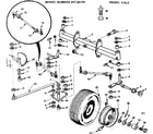 Craftsman 91725170 6 garden tractor/front axle diagram