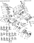 6 twin garden tractor/steering and final drive
