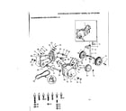 Craftsman 917251880 transmission and gauge wheels diagram