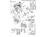 Craftsman 917251882 engine and tines diagram