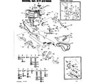 Craftsman 917251883 engine & tines diagram