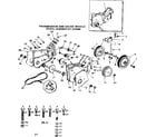 Craftsman 917251884 transmission and gauge wheels diagram