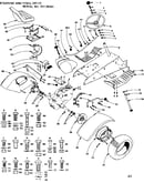 6 twin garden tractor/steering, and final drive