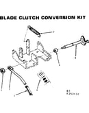 Blade clutch conversion kit