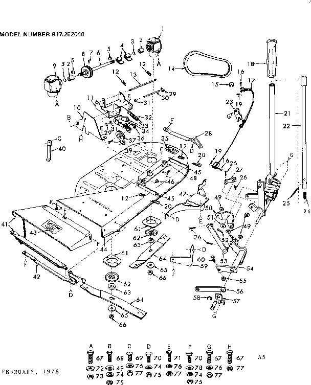 MOWER DECK