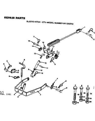 Replacement parts