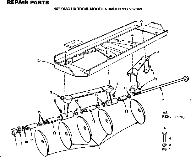 Repair parts
