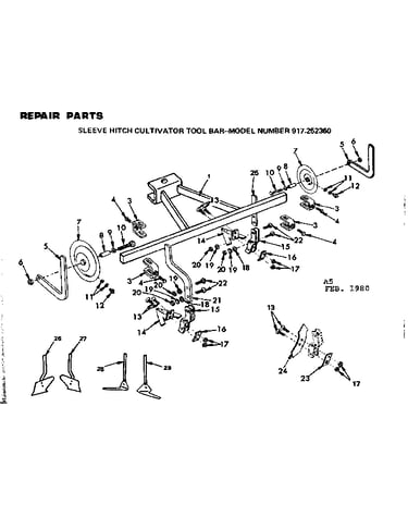 Repair parts