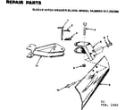Craftsman 917252390 repair parts diagram