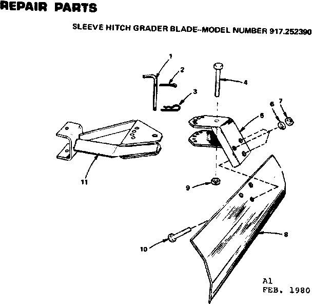 Repair parts
