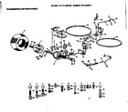 Craftsman 917252643 transmission & rear wheel diagram