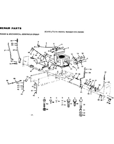 Power & mechanical controls