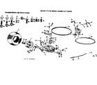Craftsman 917252932 transmission & rear wheel diagram