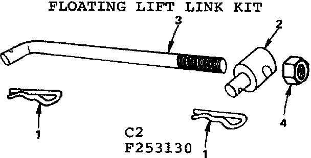 Floating lift link kit