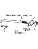 Floating lift link kit