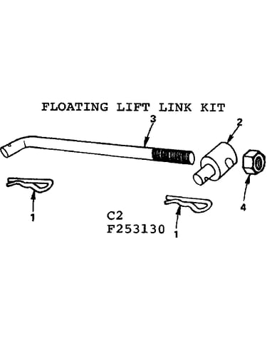 Floating lift link kit