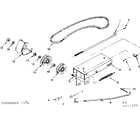Craftsman 917253370 idler pulley assembly diagram